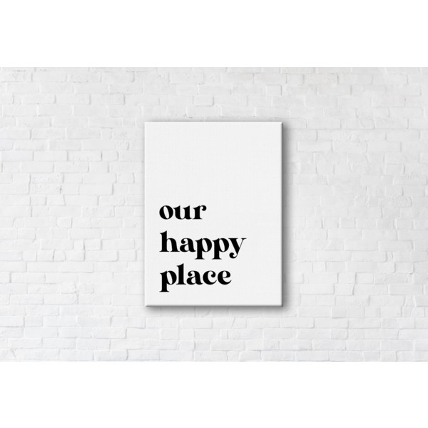 

Картина на холсте прямоугольная I-Art Happy Place 75x100см