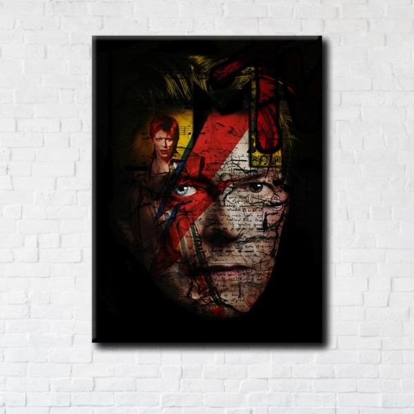 

Картина на холсте прямоугольная I-Art David Bowie 90x120см