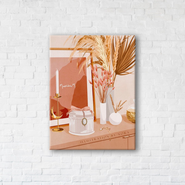 

Картина на холсте прямоугольная I-Art Light 45x60см