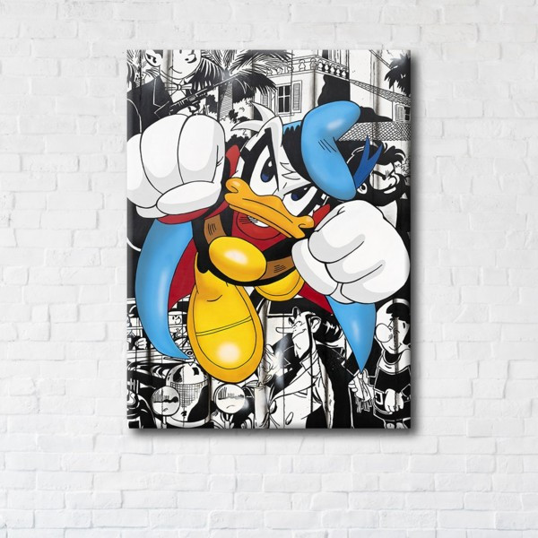 

Картина на холсте прямоугольная I-Art Benjamin Spark 90x120см