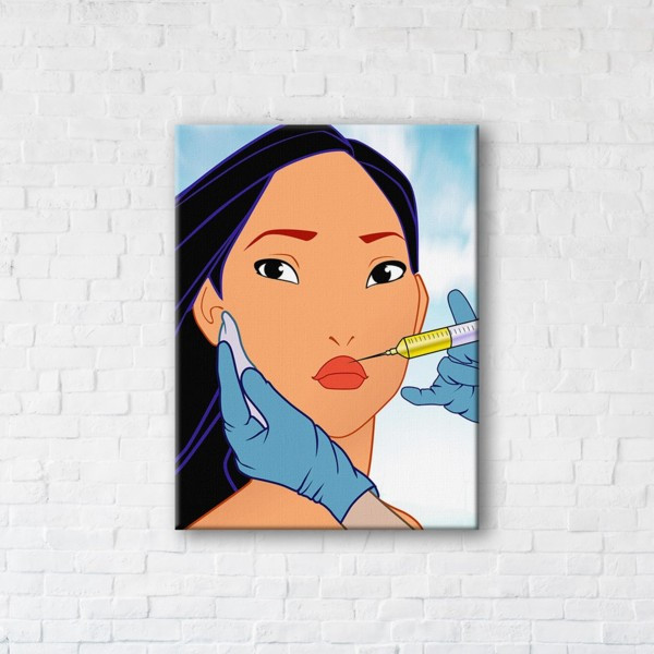 

Картина на холсте прямоугольная I-Art Pocahontas 45x60см