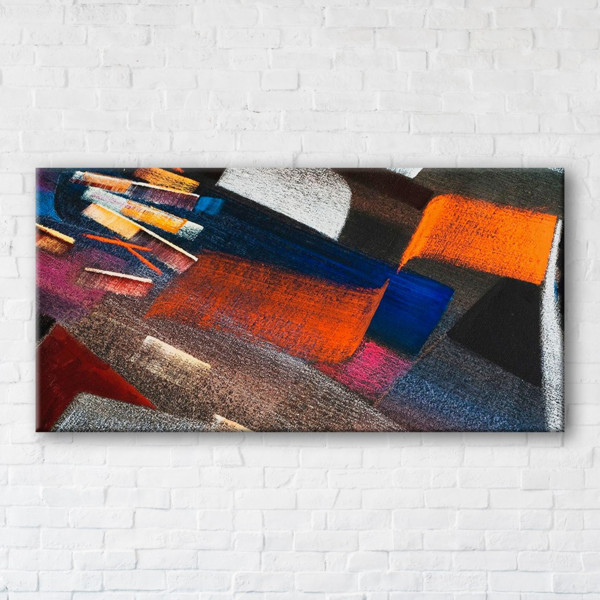 

Картина на холсте прямоугольная I-Art Colored pencils 70x140см
