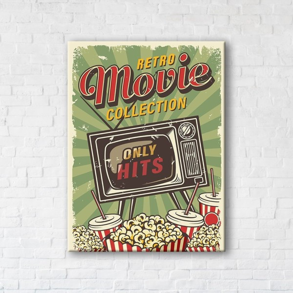 

Картина на холсте прямоугольная I-Art Movie 45x60см