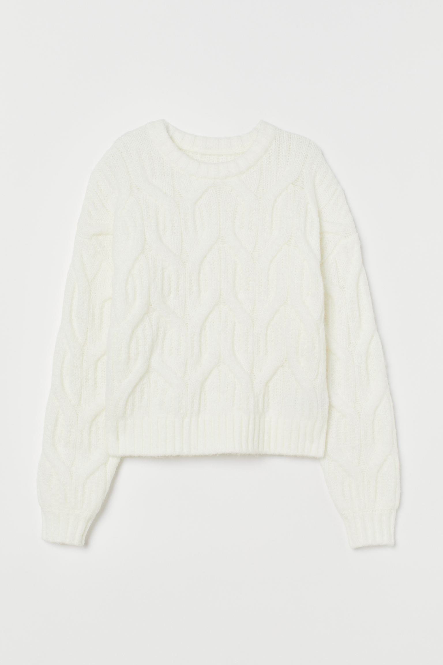 

Джемпер H&M XS белый 23088257260
