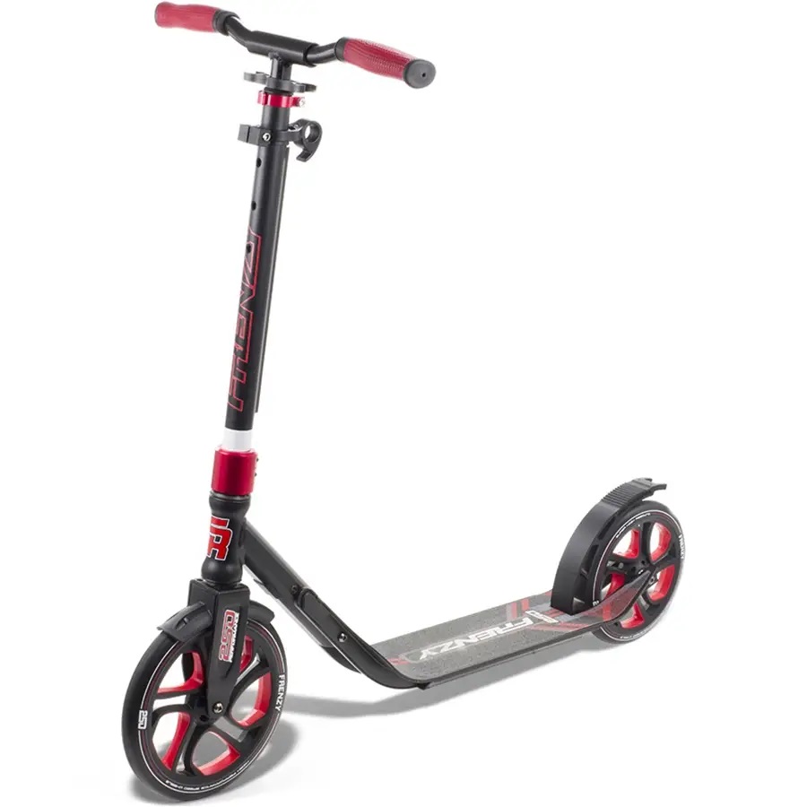 

Самокат Frenzy Recreational 250 mm Черный с красным FR250-RD