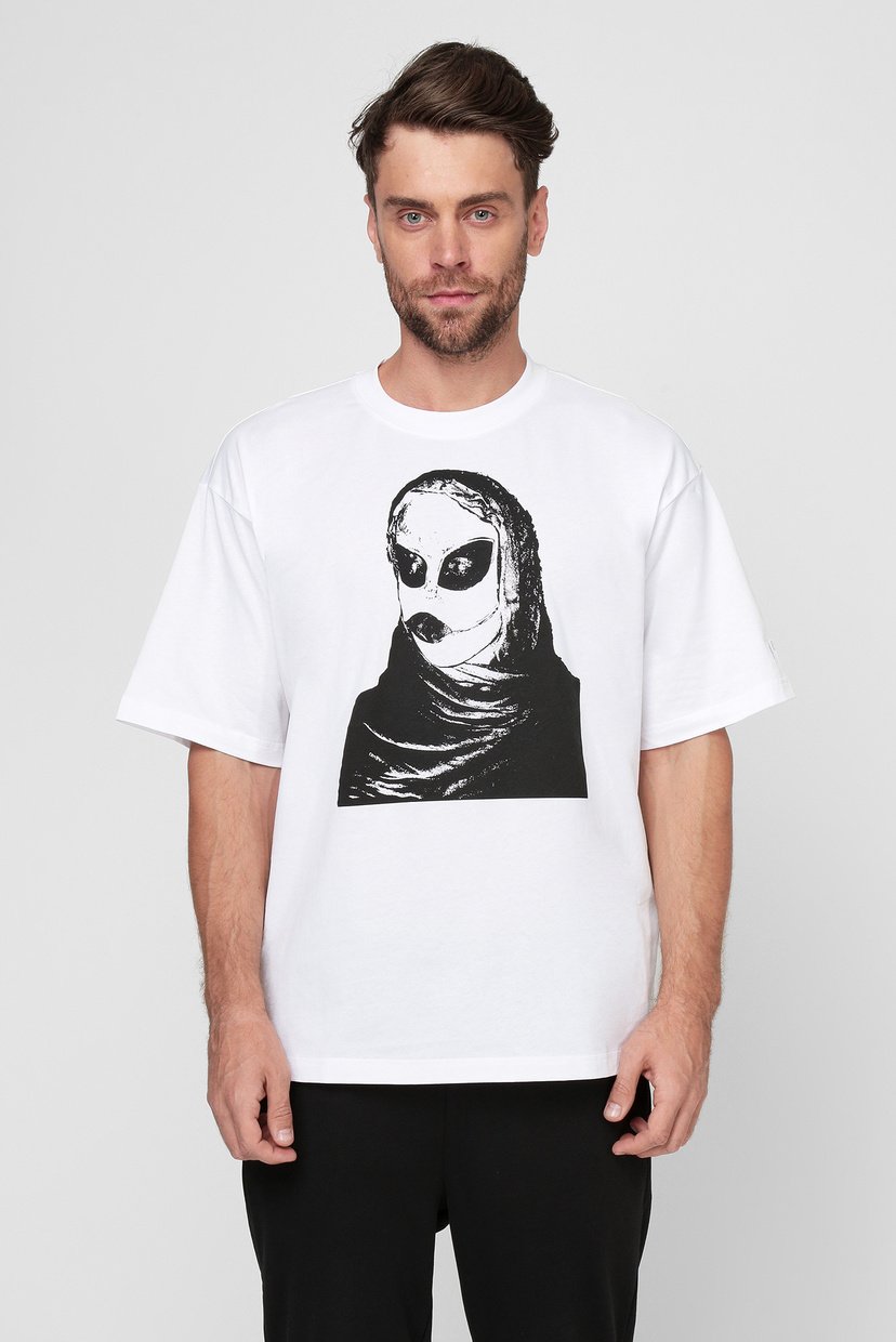 

Мужская белая футболка T-BIGGOR Diesel  A03166 0WBBF, Мужская белая футболка T-BIGGOR Diesel L A03166 0WBBF