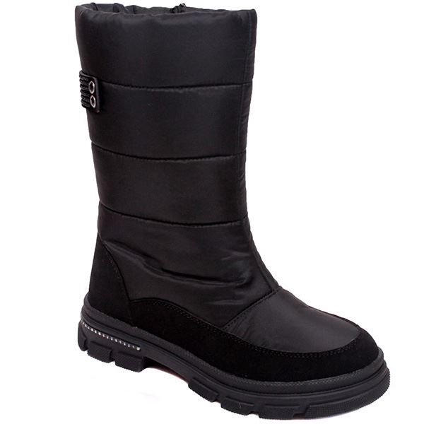 

Зимові високі черевики для дівчинки WeeSTEP 35 23 см Чорний КВ1221-3