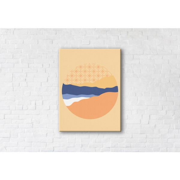 

Картина на холсте прямоугольная I-Art Sunrise 110x145см