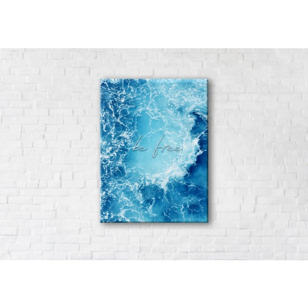 

Картина на холсте прямоугольная I-Art Ocean 45x60см