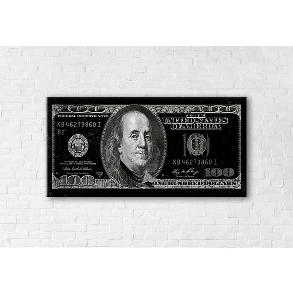 

Картина на холсте прямоугольная I-Art Silver Standard 70x140см