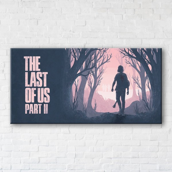 

Картина на холсте прямоугольная I-Art The Last Of Us Part 2 40x80см