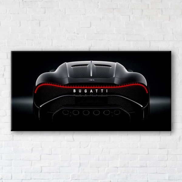 

Картина на холсте прямоугольная I-Art Bugatti 50x100см