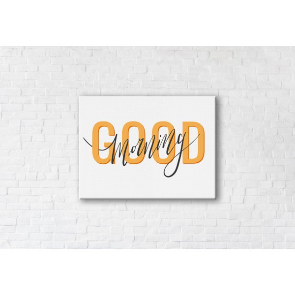 

Картина на холсте прямоугольная I-Art Good Morning 50x65см