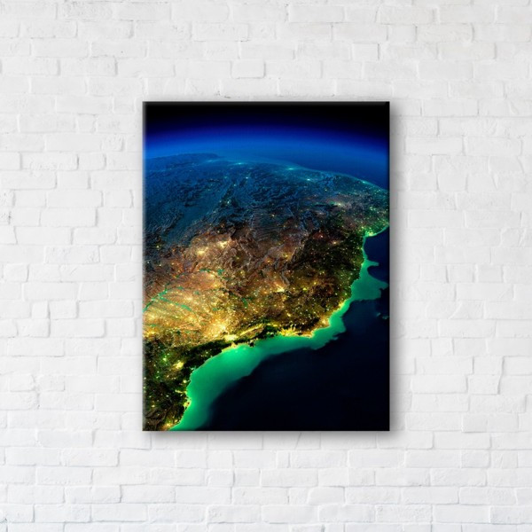 

Картина на холсте прямоугольная I-Art Brasil 75x100см