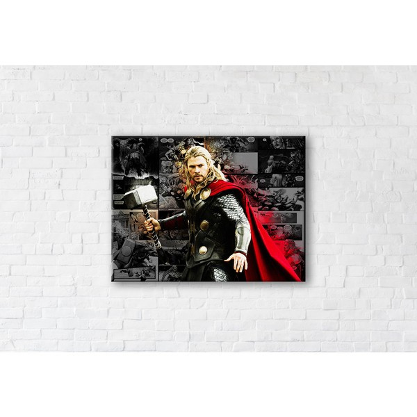 

Картина на холсте прямоугольная I-Art Thor 90x120см