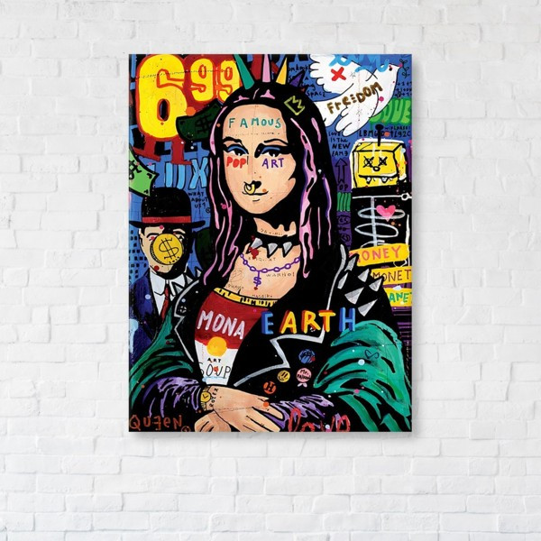 

Картина на холсте прямоугольная I-Art Space Mona Lisa 50x65см