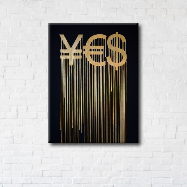 

Картина на холсте прямоугольная I-Art Yes 50x65см