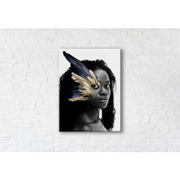 

Картина на холсте прямоугольная I-Art Golden Wing 45x60см