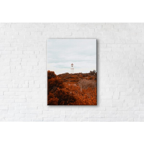 

Картина на холсте прямоугольная I-Art Lighthouse and Autumn 45x60см