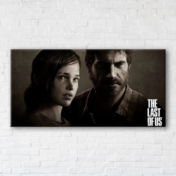 

Картина на холсте прямоугольная I-Art The Last Of Us 70x140см