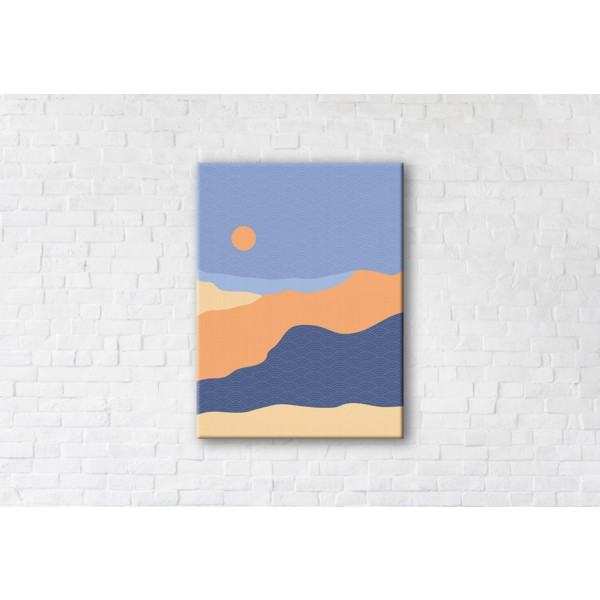 

Картина на холсте прямоугольная I-Art Summer Day 110x145см