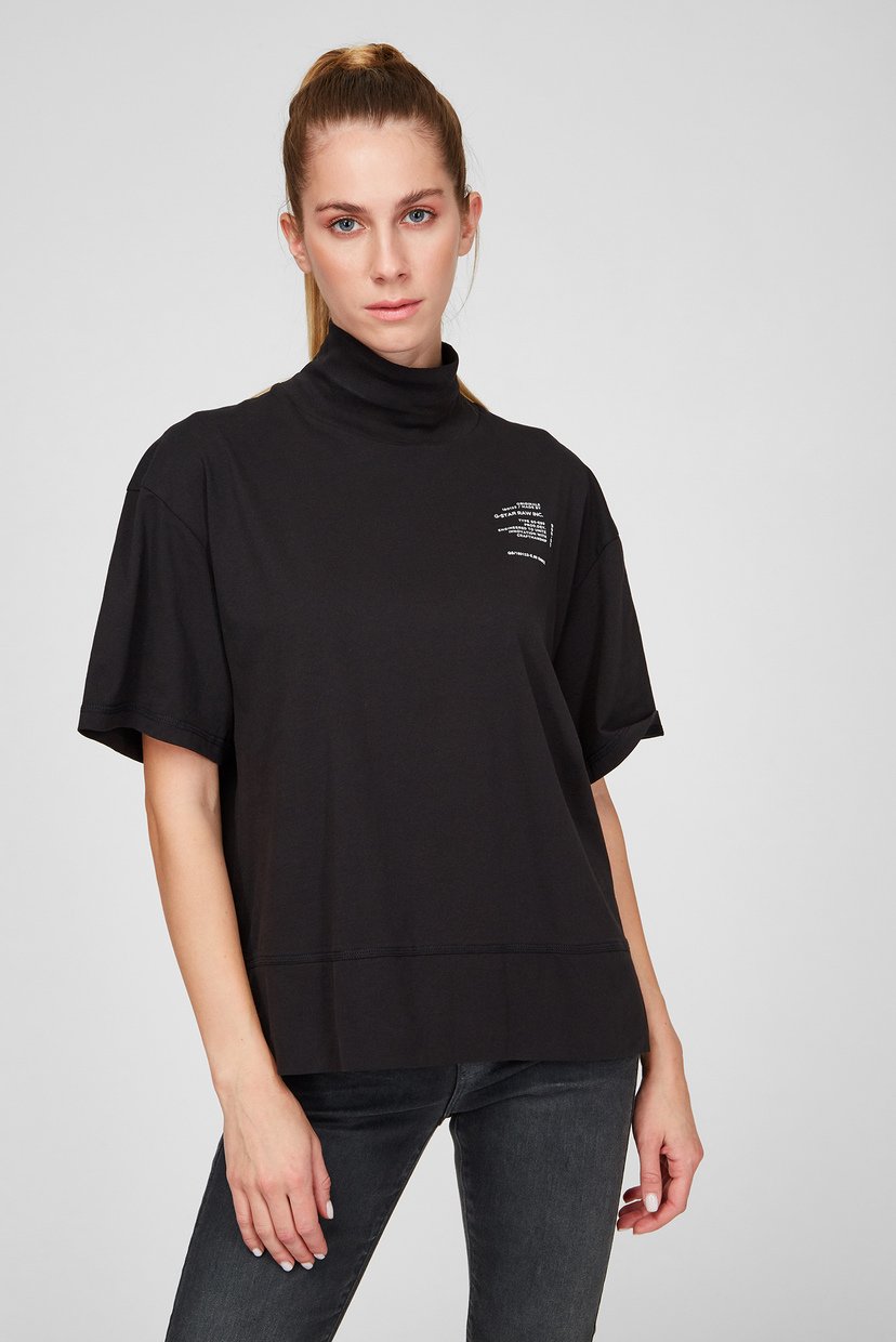

Женская черная футболка G-Star RAW  D20459,B353, Женская черная футболка G-Star RAW XS D20459,B353