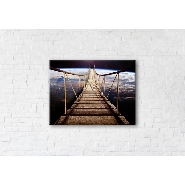 

Картина на холсте прямоугольная I-Art Earth Black 90x120см
