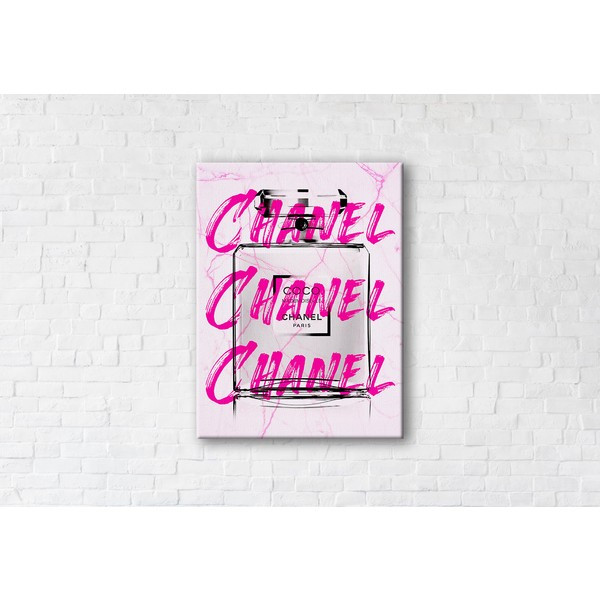 

Картина на холсте прямоугольная I-Art Coco Mademoiselle Candy 110x145см