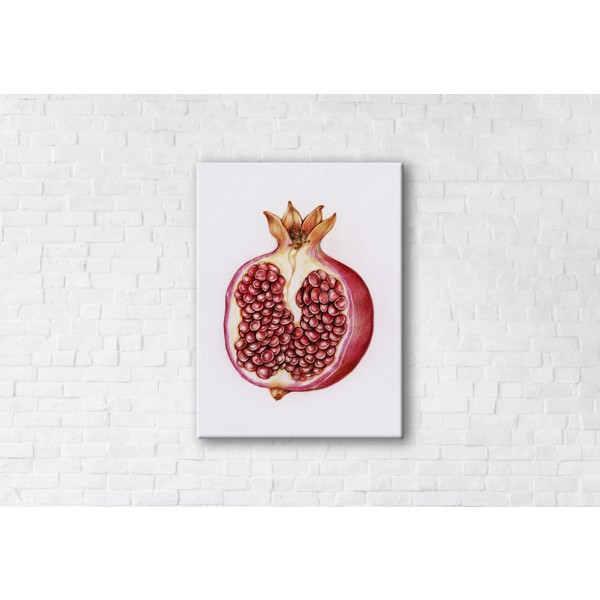 

Картина на холсте прямоугольная I-Art Pomegranate 45x60см