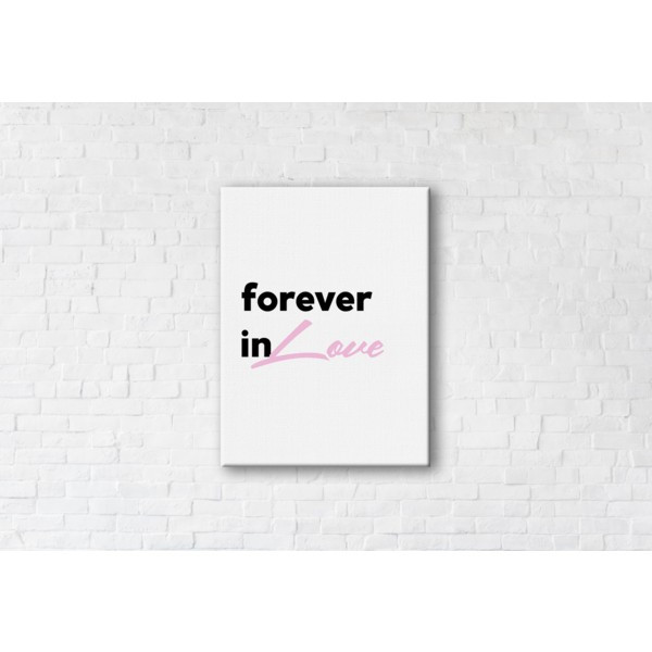 

Картина на холсте прямоугольная I-Art Forever In Love 75x100см