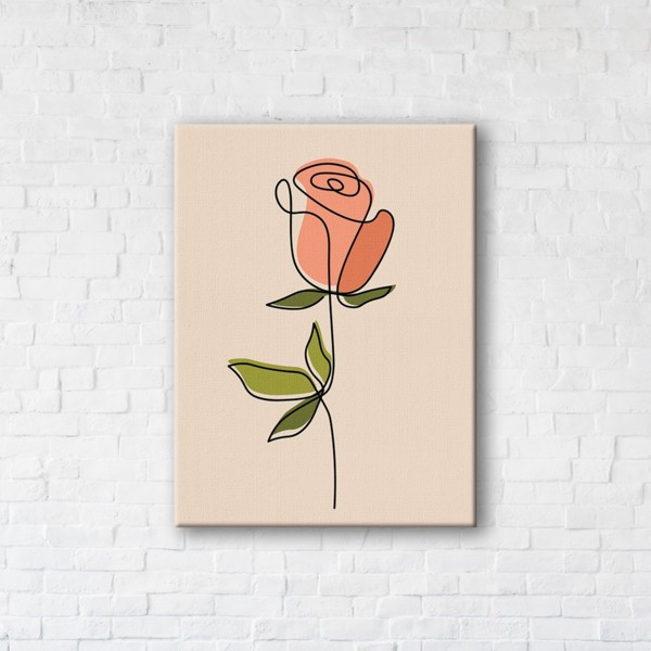 

Картина на холсте прямоугольная I-Art Rose Art 90x120см