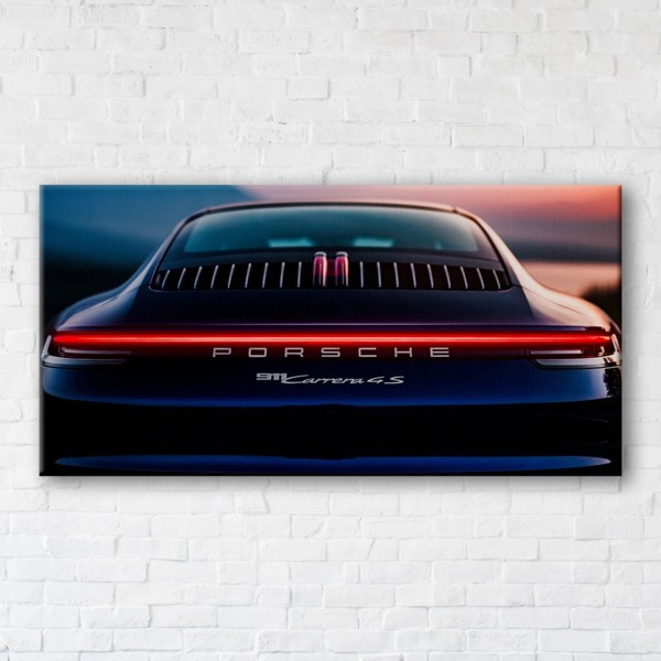 

Картина на холсте прямоугольная I-Art Porshe 90x180см