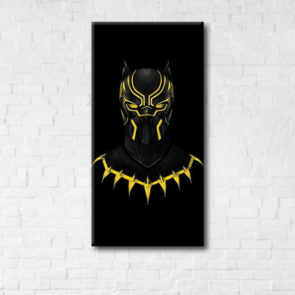 

Картина на холсте прямоугольная I-Art Black Panther 70x140см