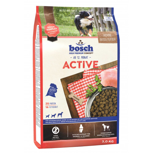 

Сухой корм Bosch HPC Active, для собак, 15 кг