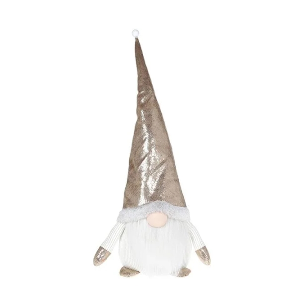 

Фигурка мягкая новогодняя Flora Гном с LED подсветкой 54 см. 11935 (BAM04036)