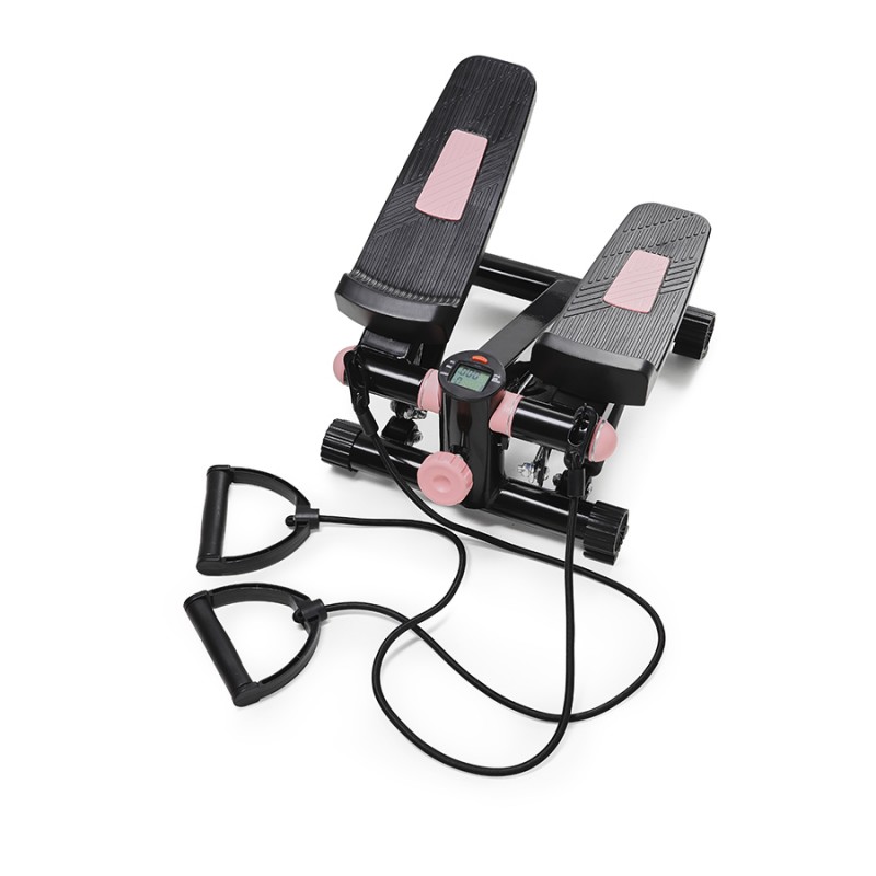 

Мини-степпер с эспандерами 4Fizjo Black/Pink, код: 4fj0211
