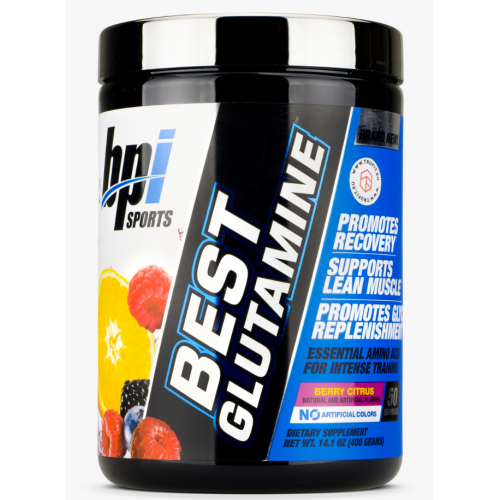 

L-Глютамін L-Glutamine Best BPI Sports ягоди цитрус 400 г (BPI018)