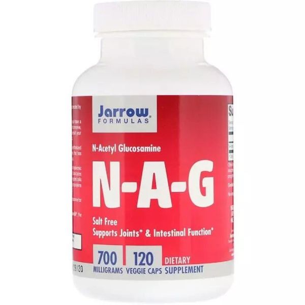 

N-Ацетил-Глюкозамин NAG Jarrow Formulas 700 мг 120 капсул (JF123)