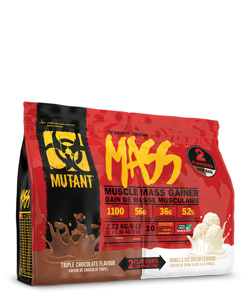 

Гейнер Mass Dual Chamber Mutant потрійний шоколад + ваніль 2.27 кг (MUT101)