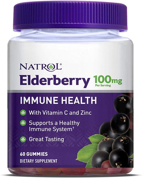 

Бузина Elderberry Natrol 60 цукерок (NTRL106)