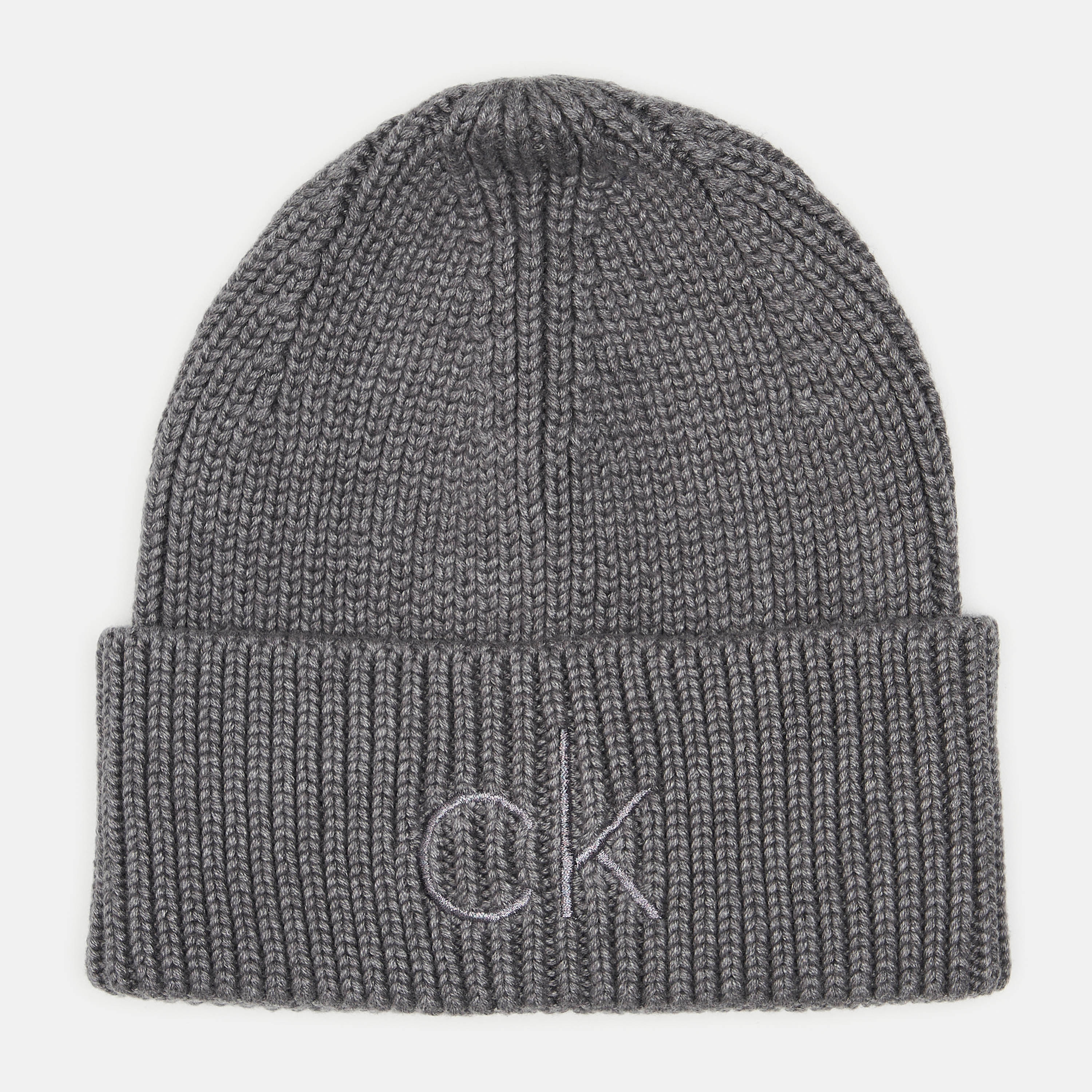 

Шапка Calvin Klein Jeans Essentials Beanie K60K608660-0IQ Mid Grey Heather