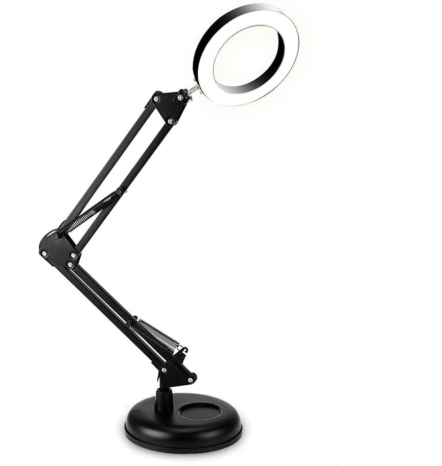 

Настольная LED лампа 8W с регулировкой яркости и спектра 3000-6500K SVET SWT-2065 BK