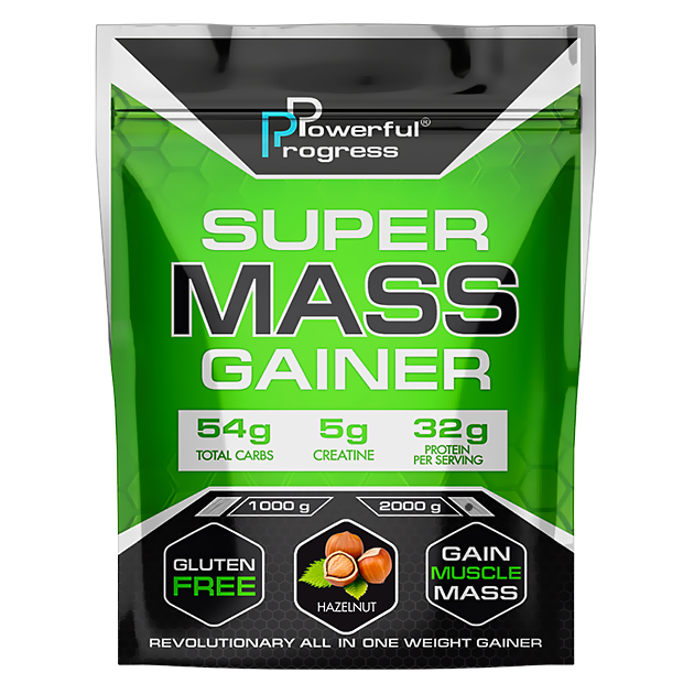 

Гейнер Powerful Progress Super Mass Gainer 2 кг Лесной орех