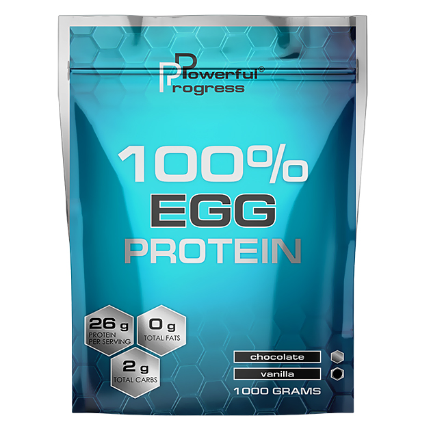 

Протеин Powerful Progress 100 % Egg protein 1 кг Ваниль