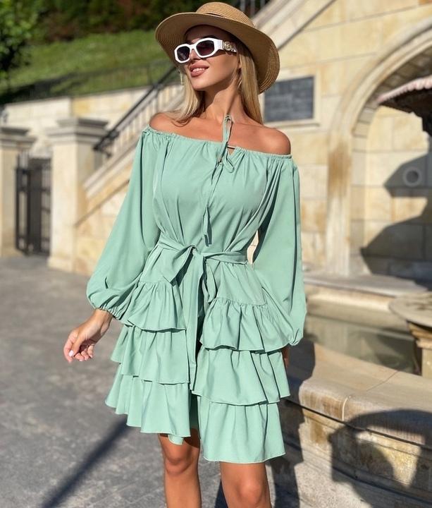 

Платье G&M k-82637 - Размер цвет зеленый, Платье G&M k-82637 42-44 Размер цвет зеленый