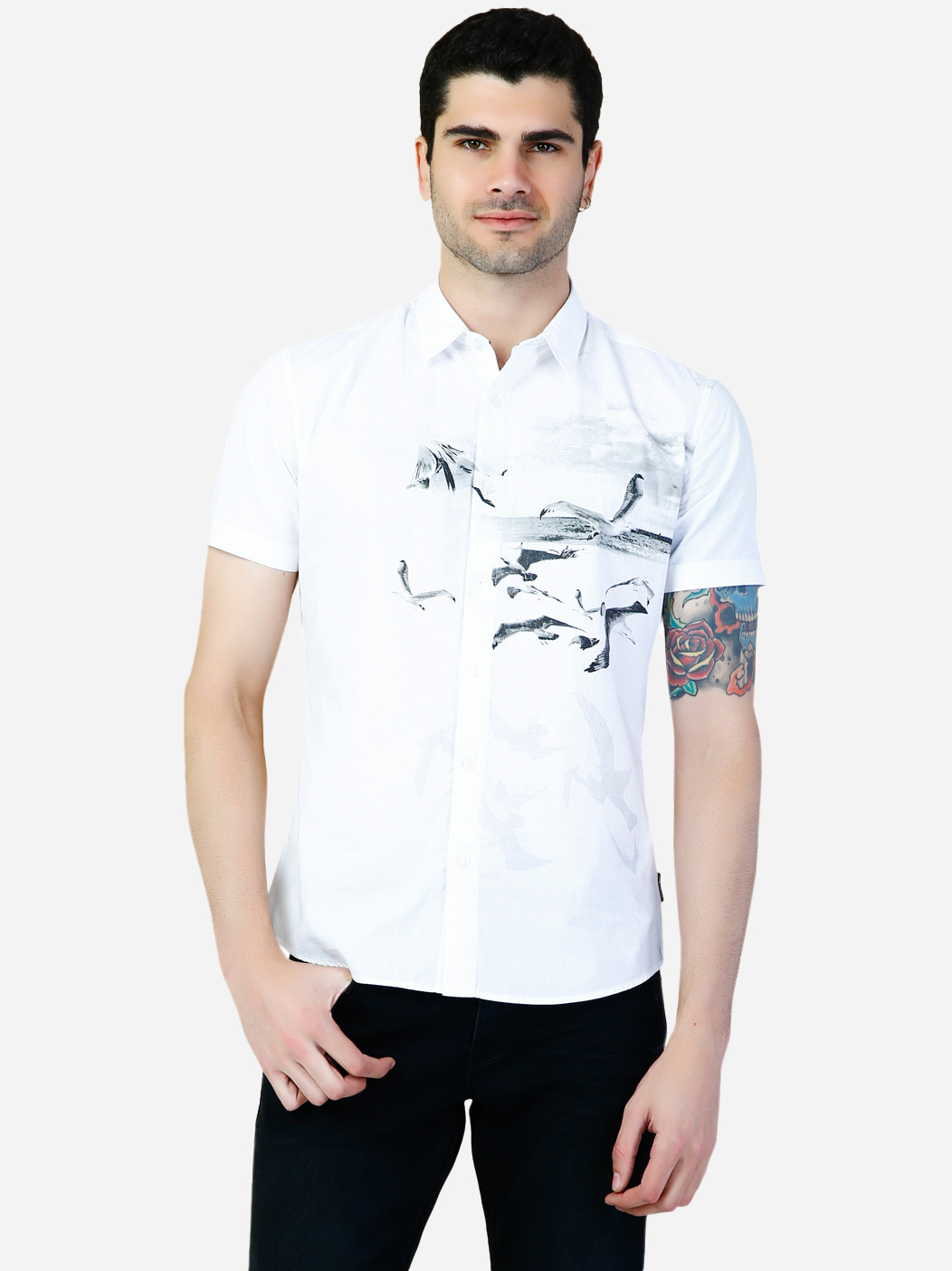 

Рубашка Colin's CL1033230WHT, Рубашка Colin's CL1033230WHT M