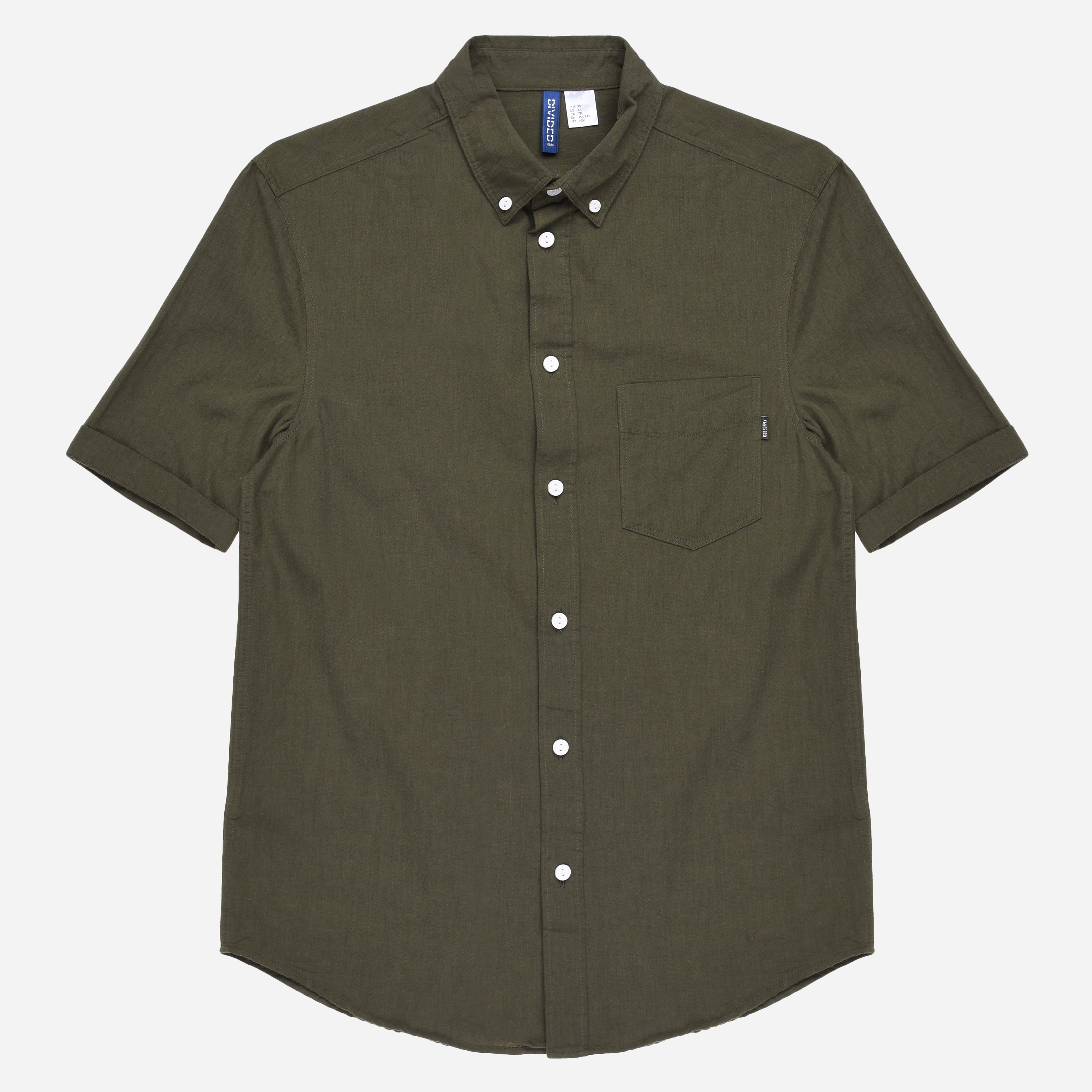 

Рубашка H&M 3hm06100136  Хаки, Рубашка H&M 3hm06100136 XS Хаки