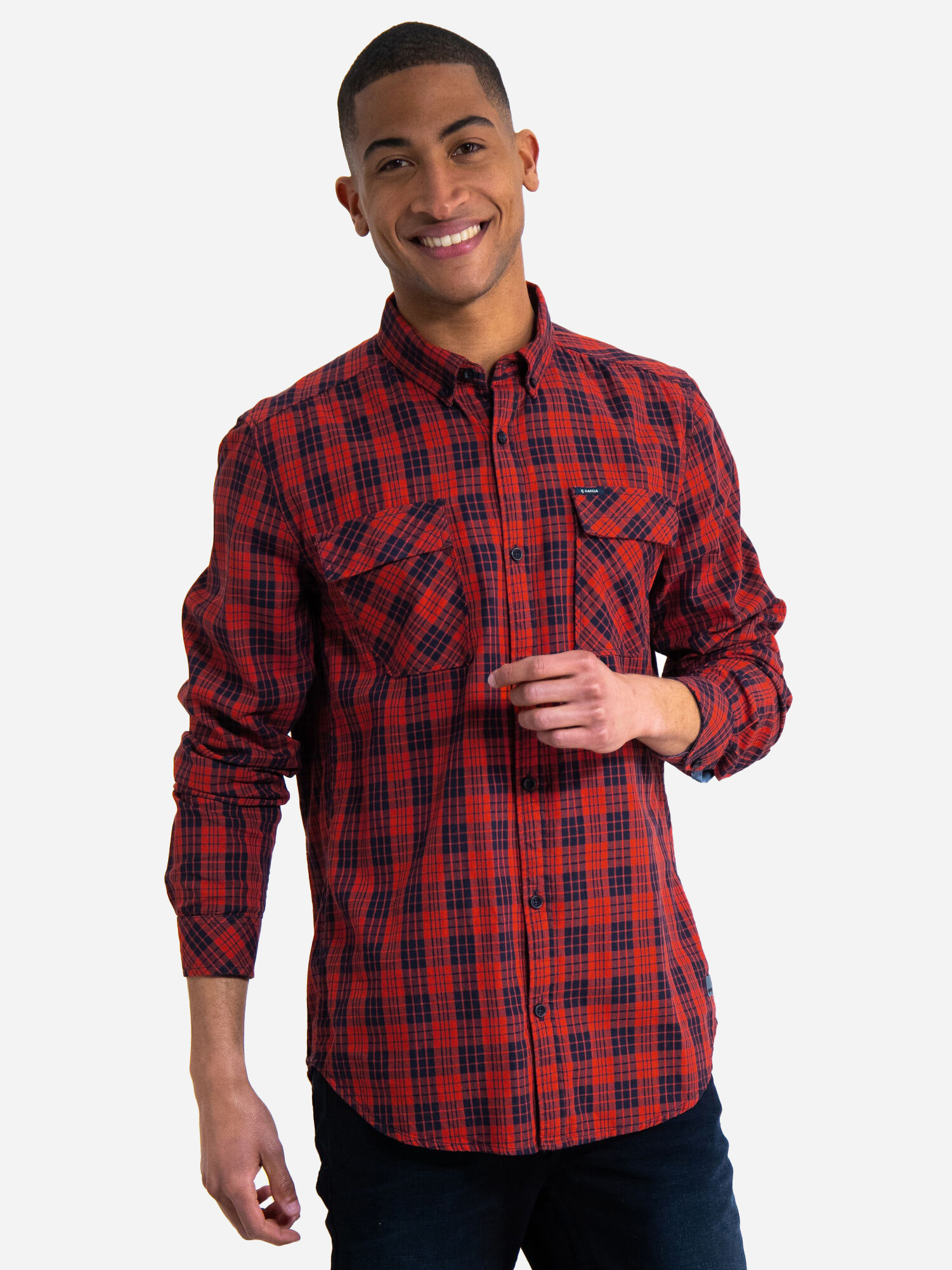 

Рубашка Garcia Jeans I91029-2850 XL Оранжевая