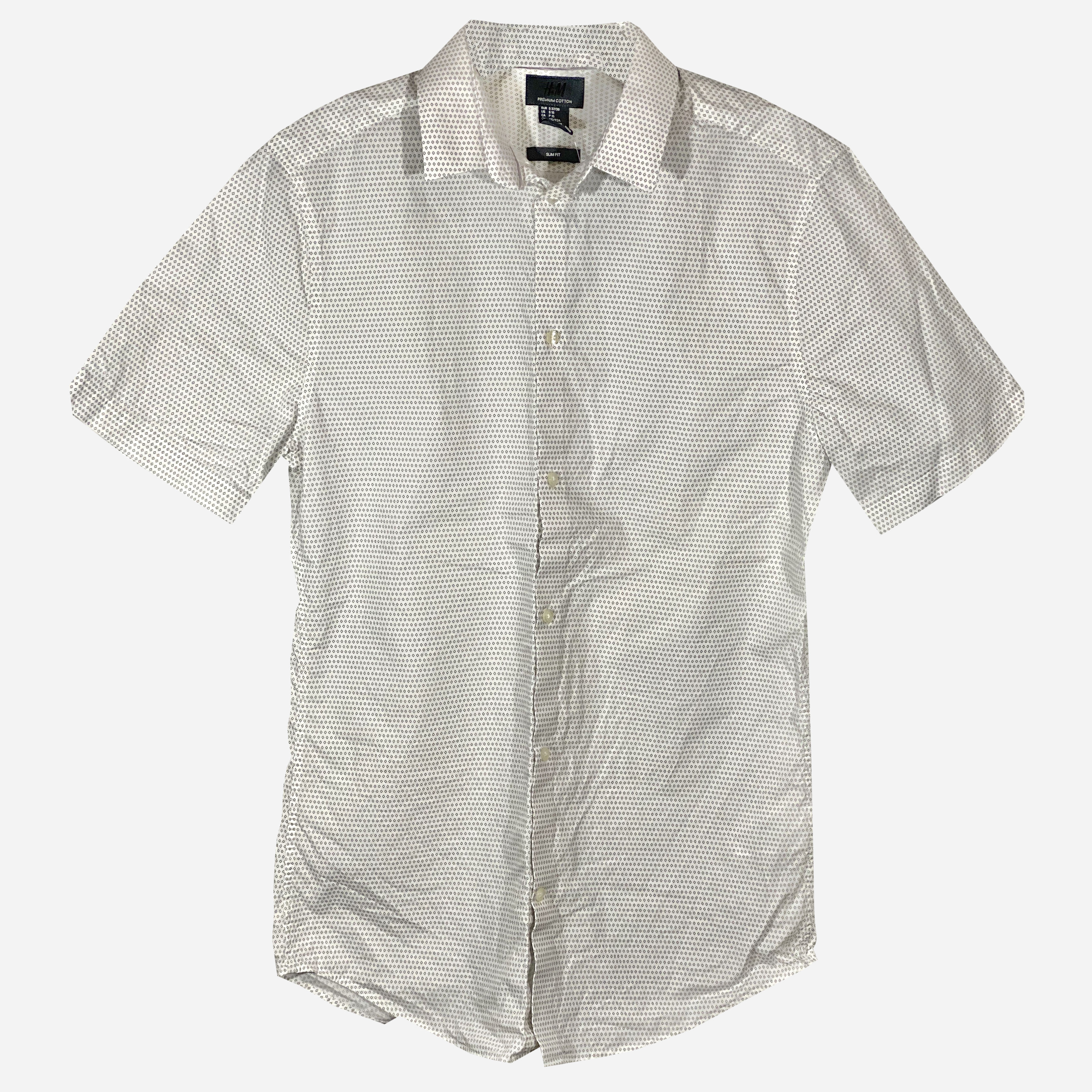 

Рубашка H&M 0405422  Белая, Рубашка H&M 0405422 S Белая