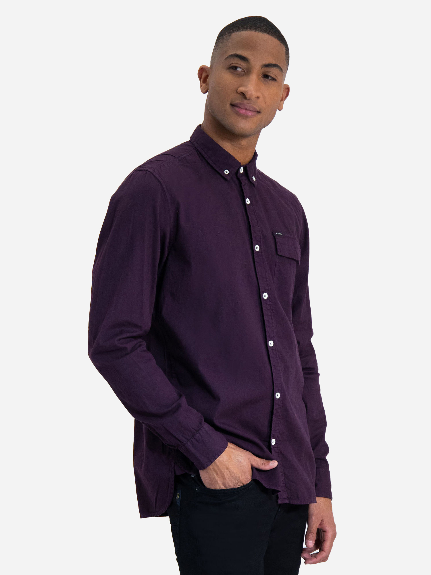 

Рубашка Garcia Jeans L91031-679 XXXL Бордовая